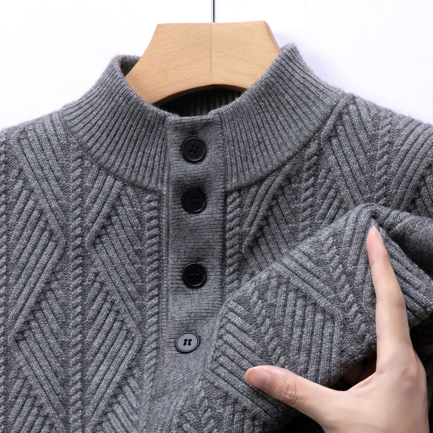 Men's Fashion Sweater Thick Warm